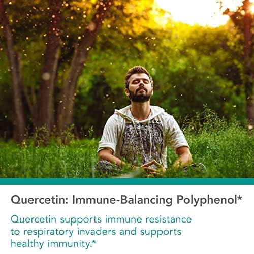 Nutricology Quercetin 300 Dietary Supplement - Immune Support, Hypoallergenic, 60 Count