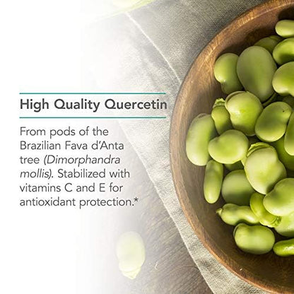 Nutricology Quercetin 300 Dietary Supplement - Immune Support, Hypoallergenic, 60 Count