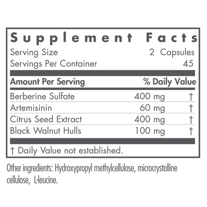 Nutricology TriBiotics - GI Balancers & Gut Health - Berberine, Citrus Seed, Black Walnut - 90 Count