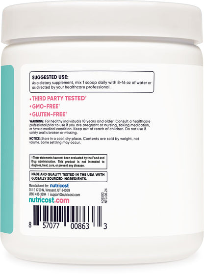Nutricost BCAA for Women - Peach Mango (30 Servings) | Non-GMO & Gluten-Free