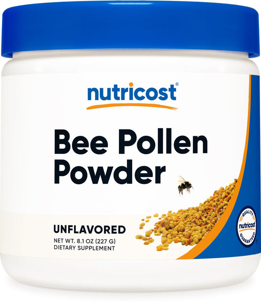 Nutricost Bee Pollen Powder (8 oz) – 227 Servings, Gluten Free, Non-GMO, Vegetarian Dietary Supplement BritishVita | Premium UK Vitamins & Wellness Supplements