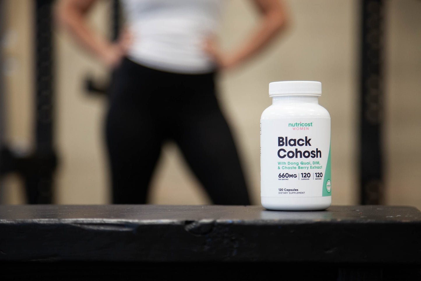 Nutricost Black Cohosh 660mg for Women | 120 Veggie Caps | Non-GMO, Gluten Free