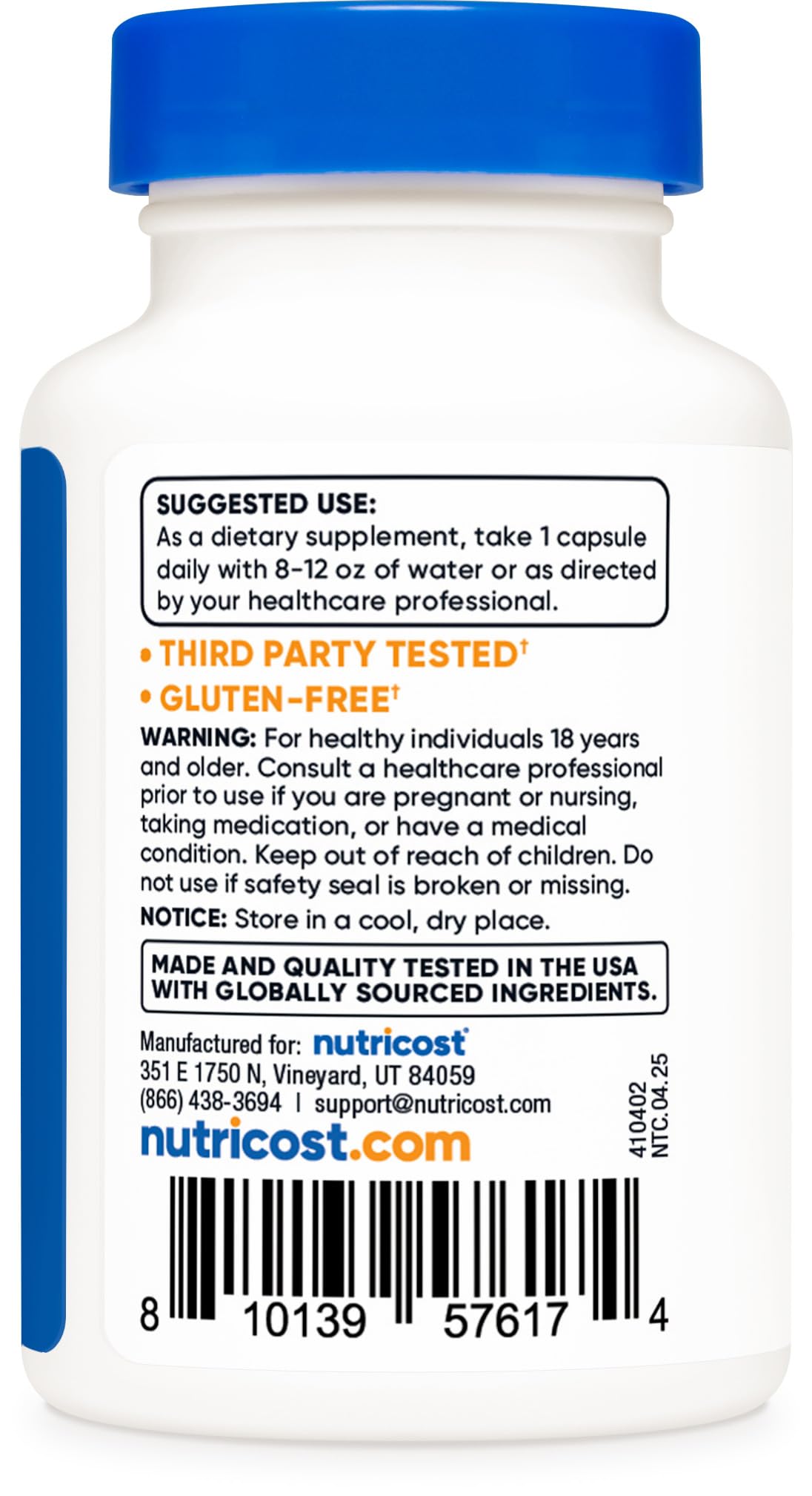 Nutricost Black Garlic (2,000 mg Equivalent) 60 Capsules - Aged Black Garlic Extract