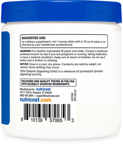 Nutricost Bromelain Powder 4 oz – Non-GMO, Vegetarian, Gluten Free | 1,000mg per Serving