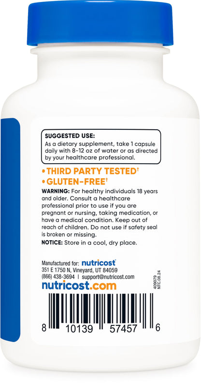 Nutricost Clove 10:1 Extract 1000mg - 120 Capsules | Vegan, GMO Free, Gluten Free