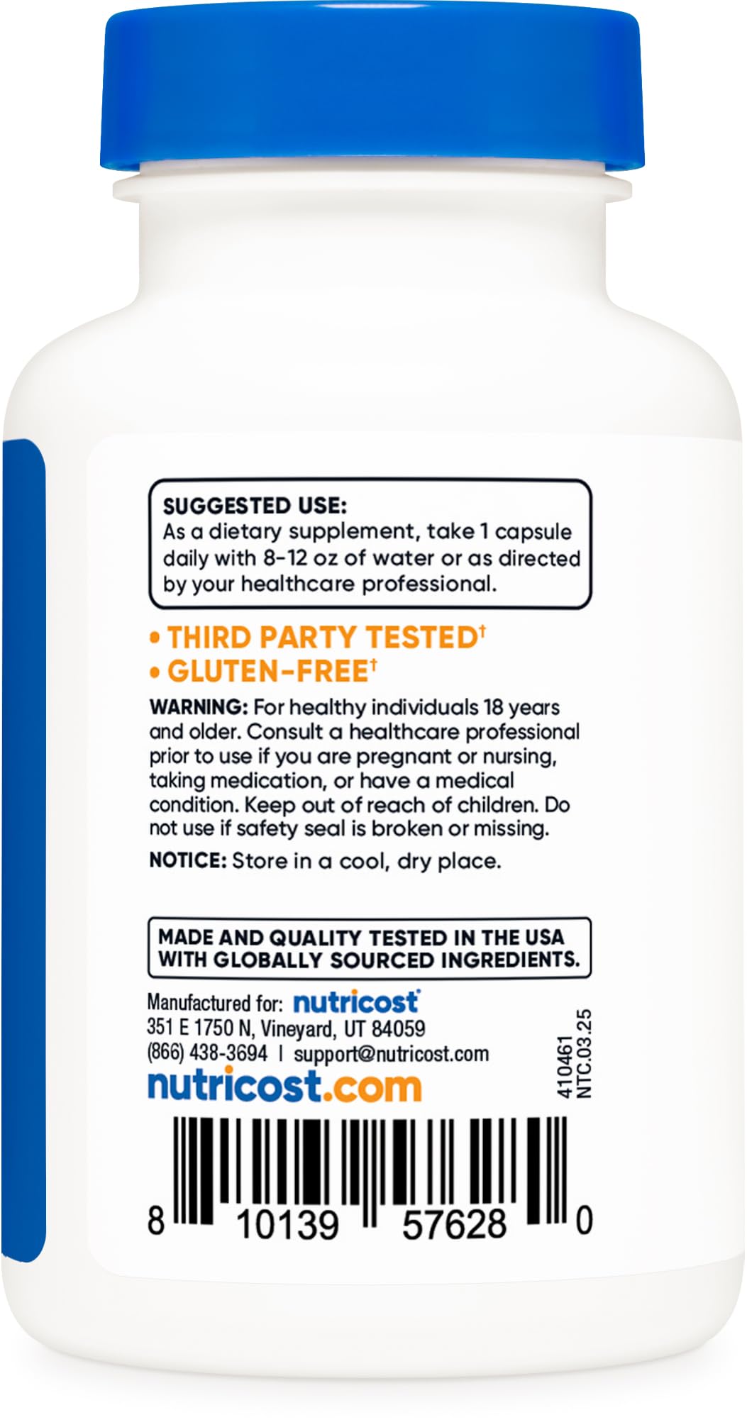 Nutricost Damiana Leaf Capsules (1500 mg Equivalent) – 120 Capsules | Vegan, GMO-Free