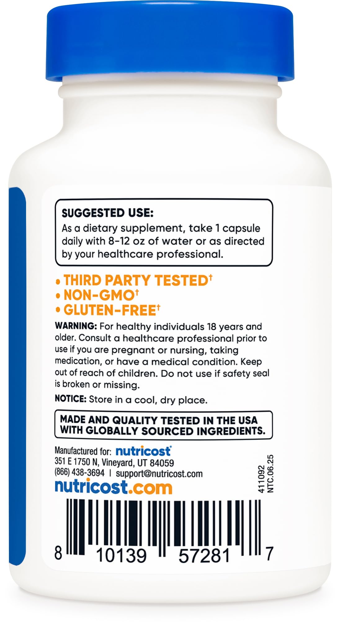 Nutricost Dihydromyricetin (DHM) Capsules 350mg – 90 Capsules, Vegan, Non-GMO, 90 Servings
