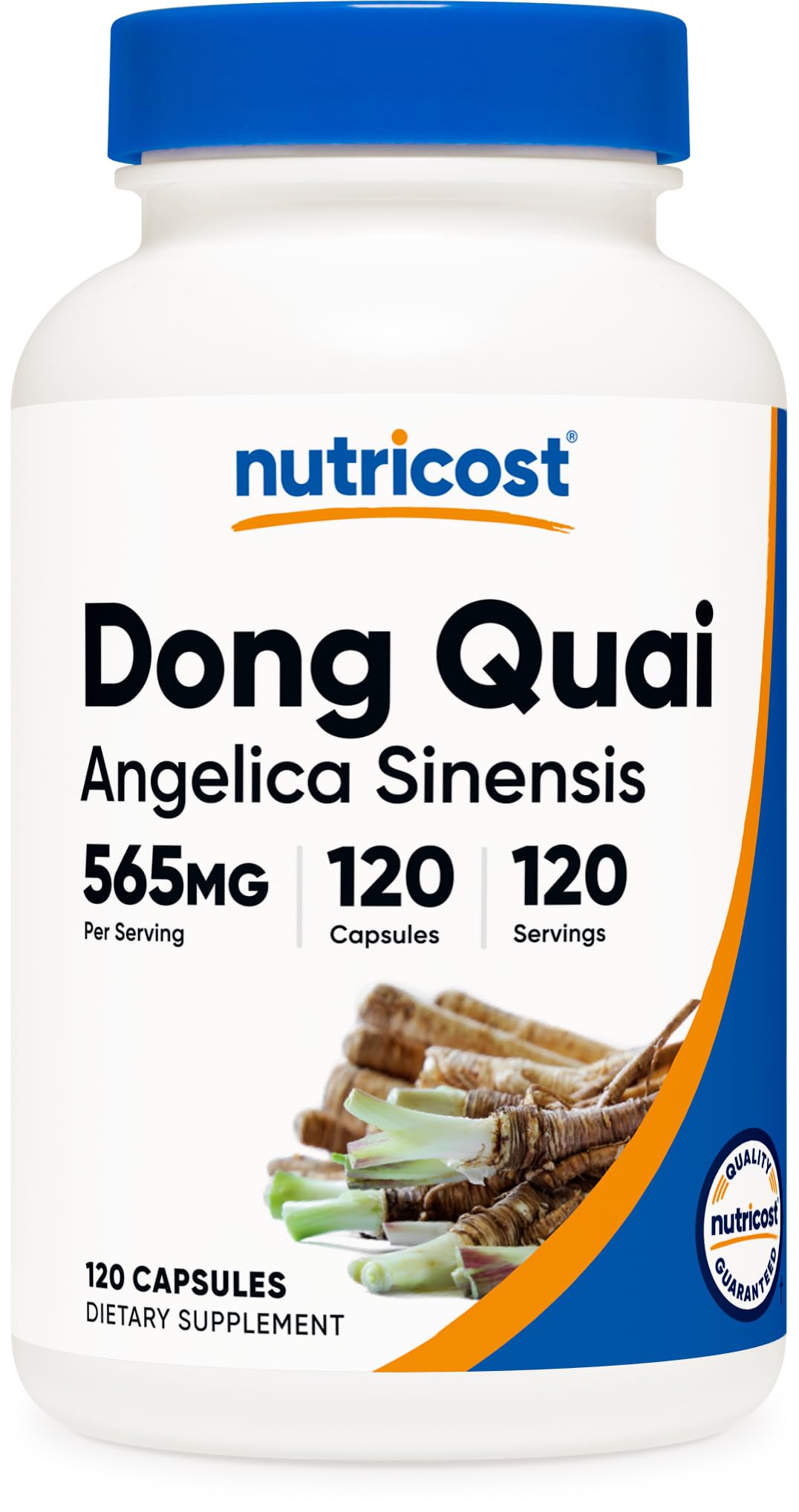 Nutricost Dong Quai 565mg – 120 Vegetarian Capsules (Angelica Sinensis) | Gluten Free & Non-GMO