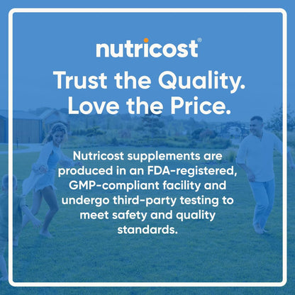 Nutricost Folic Acid 1000 mcg – 240 Capsules | Vitamin B9