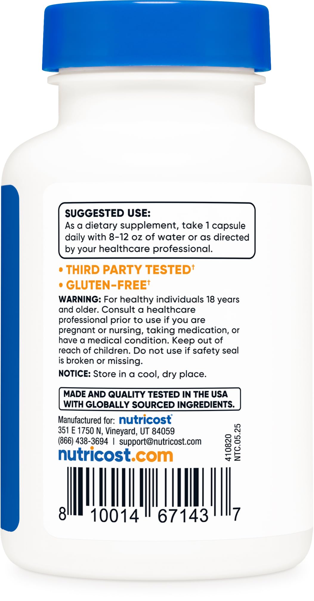 Nutricost Grapefruit Seed Extract 2,000mg – 60 Vegetarian Capsules | Gluten Free, Non-GMO