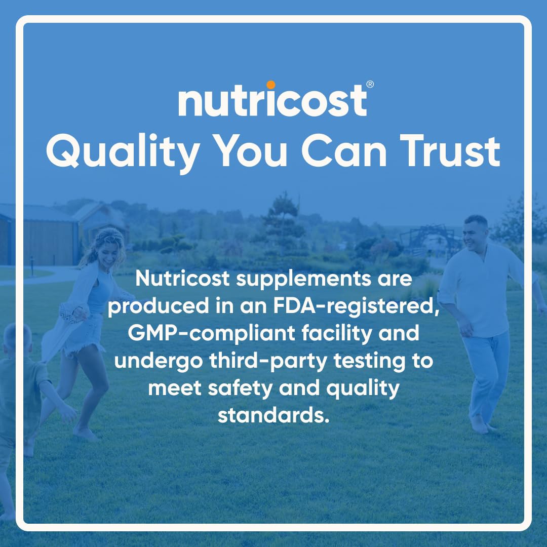 Nutricost Hyaluronic Acid 100mg Capsules – 120 Vegetarian Capsules per Bottle, Gluten Free & Non-GMO (2-pack)