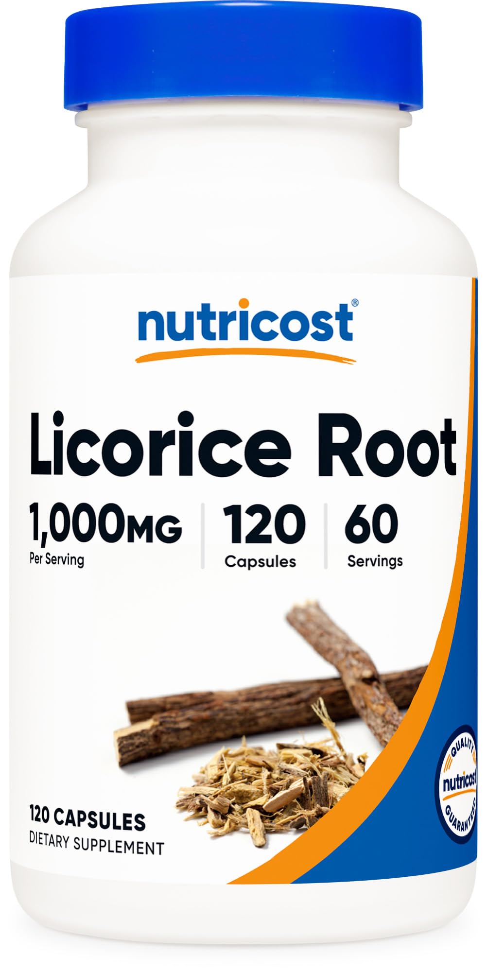 Nutricost Licorice Root 500mg, 120 Capsules – Non-GMO, Gluten Free
