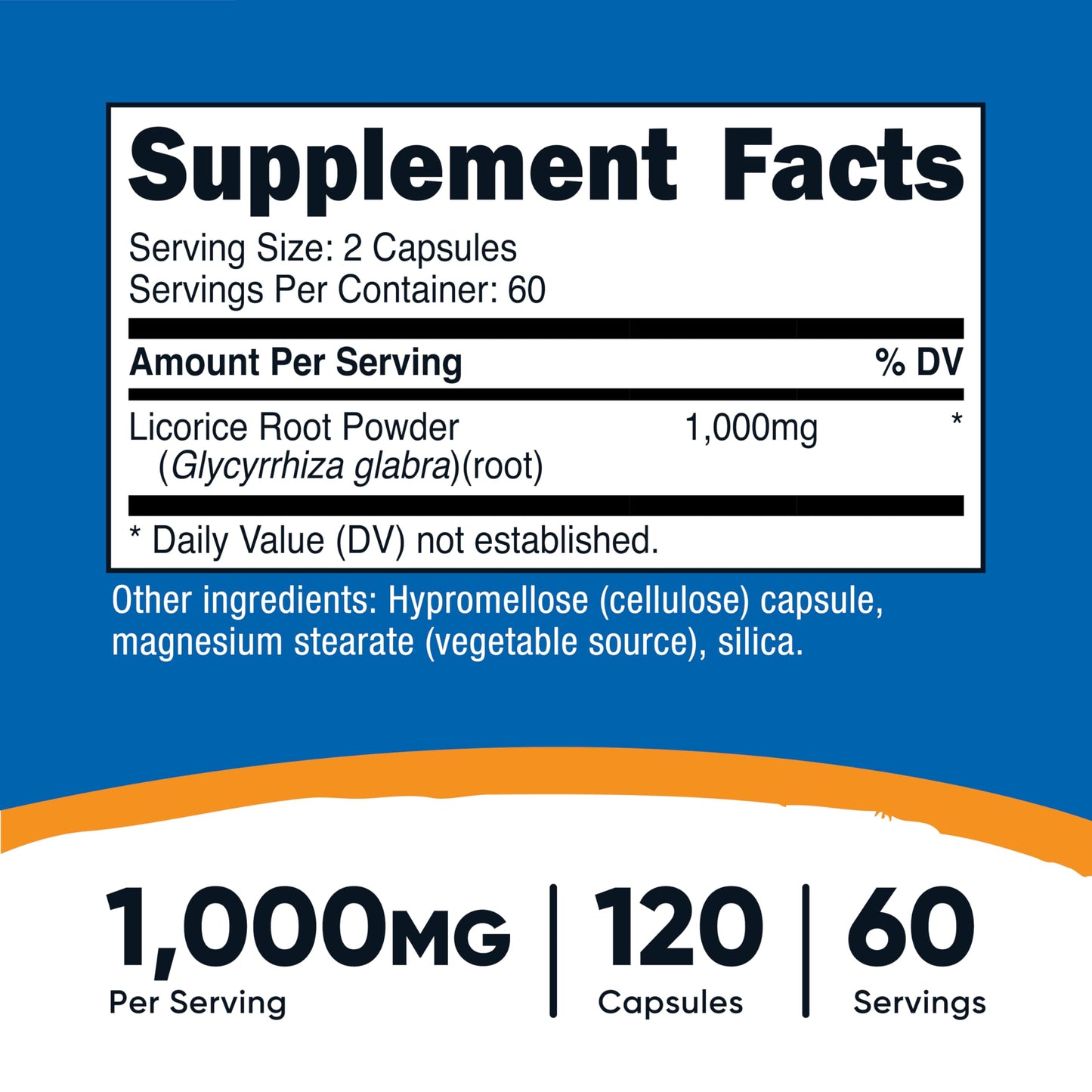 Nutricost Licorice Root 500mg, 120 Capsules – Non-GMO, Gluten Free