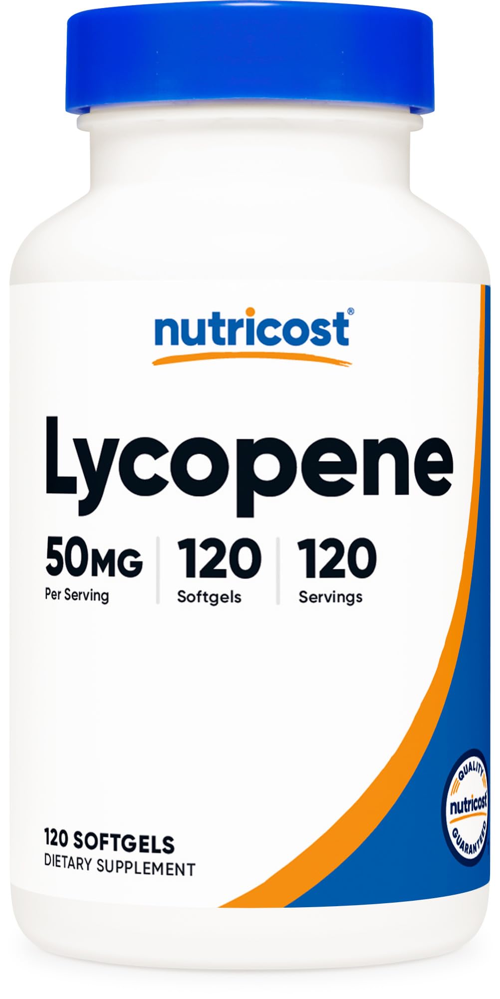 Nutricost Lycopene 50mg Softgels – 120 Softgels | Non-GMO, Gluten-Free
