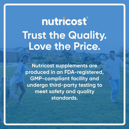 Nutricost Methylfolate 1000mcg - 120 Veg Capsules - Gluten Free, Non-GMO