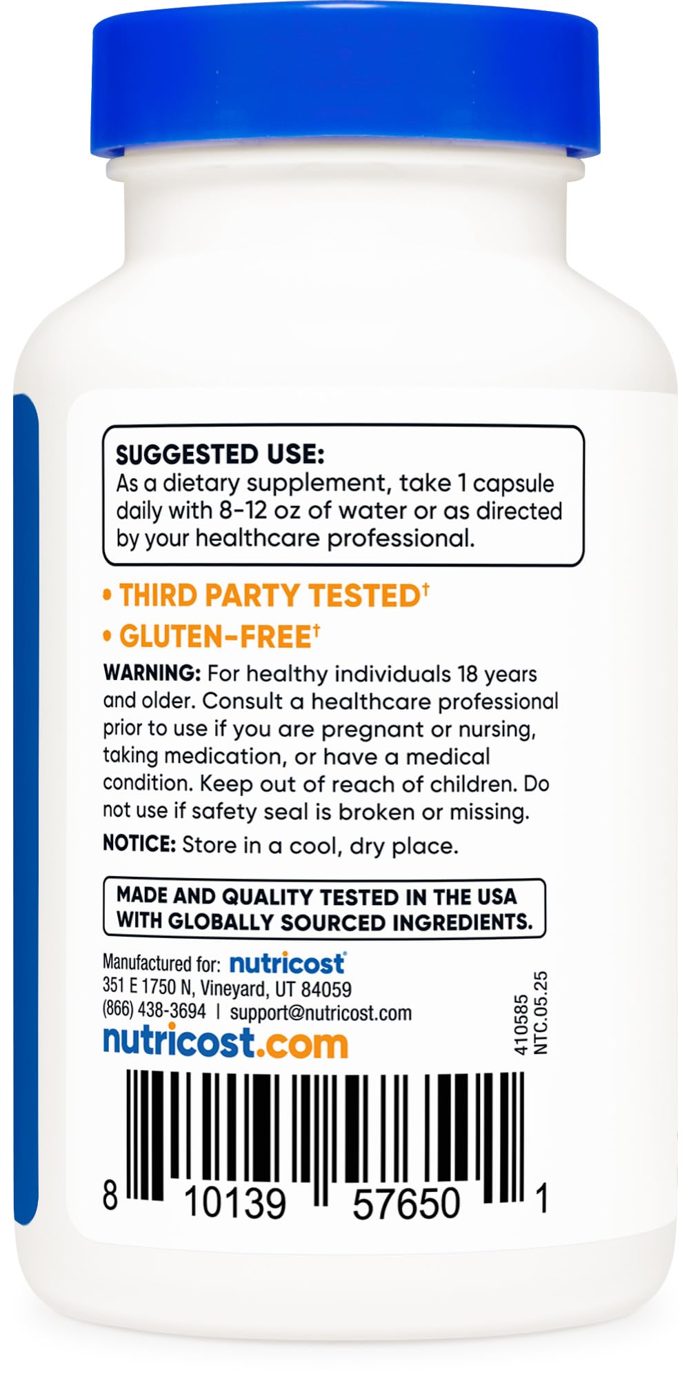 Nutricost Sage Extract 4,000mg Equivalent - 120 Vegan Capsules | GMO-Free & Gluten-Free