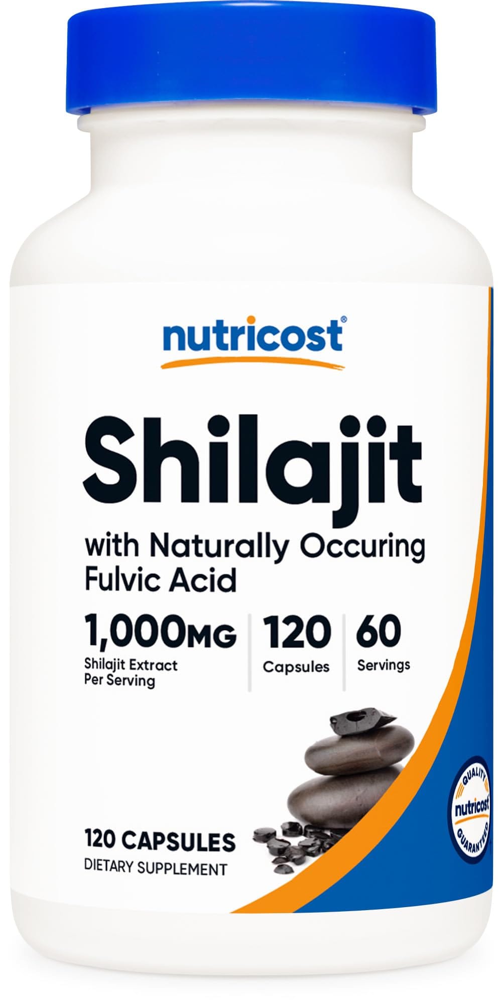 Nutricost Shilajit Capsules – 1,000 mg per Serving | 60 Servings | Gluten Free, Non-GMO, Vegan