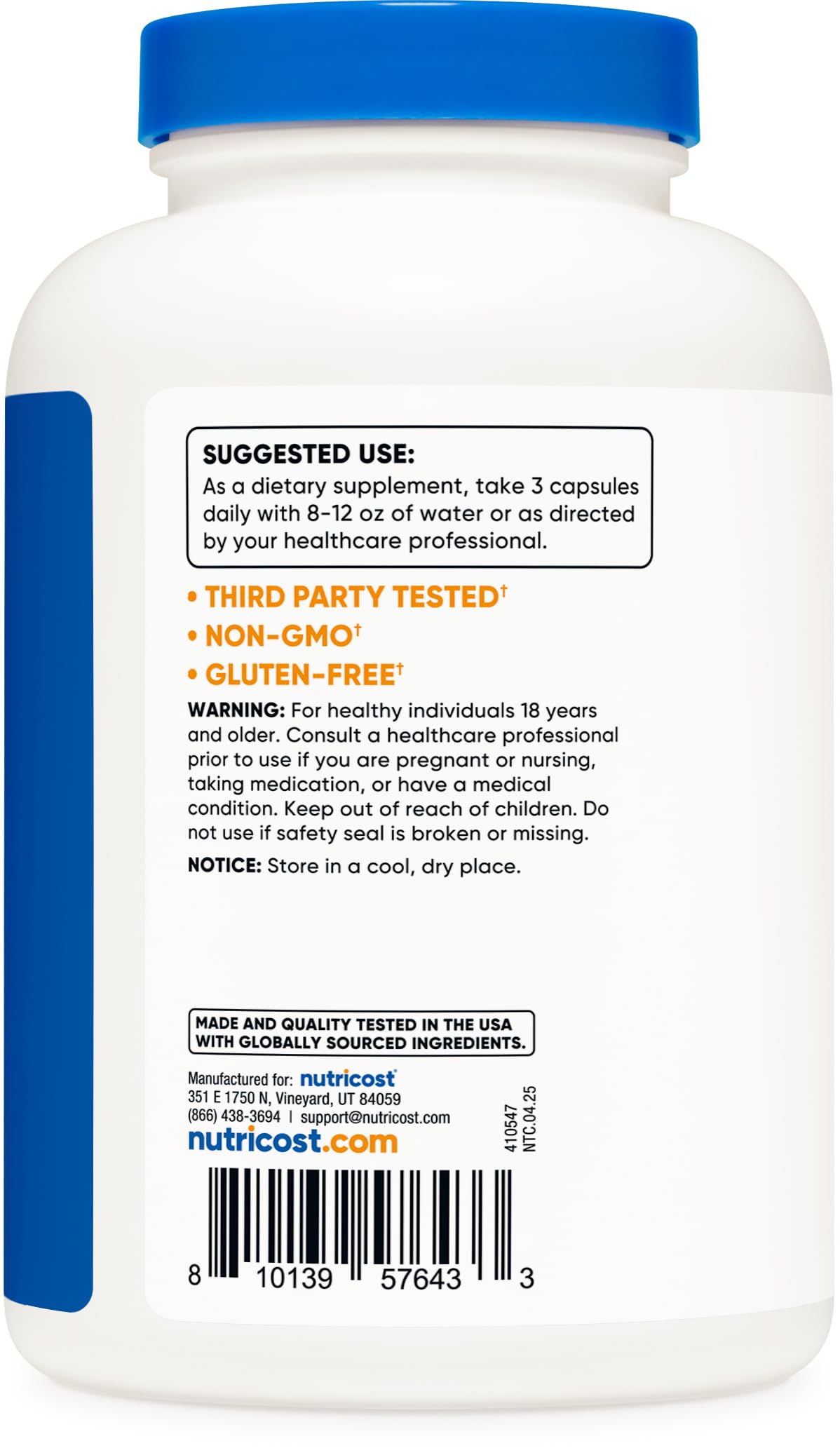Nutricost Tart Cherry Extract 12,000mg Equivalent - 240 Veg Caps, 80 Servings