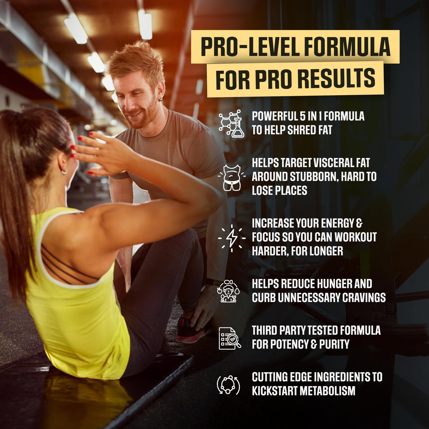 Nutrimend IQ Rapid Shred Pro Series 5X - GLP-1 Support | Weight Loss Pills & Fat Burner | 60 Capsules