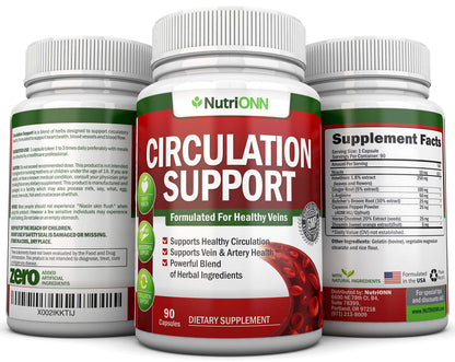 NutriONN Circulation Support – Blood Flow & Leg Comfort