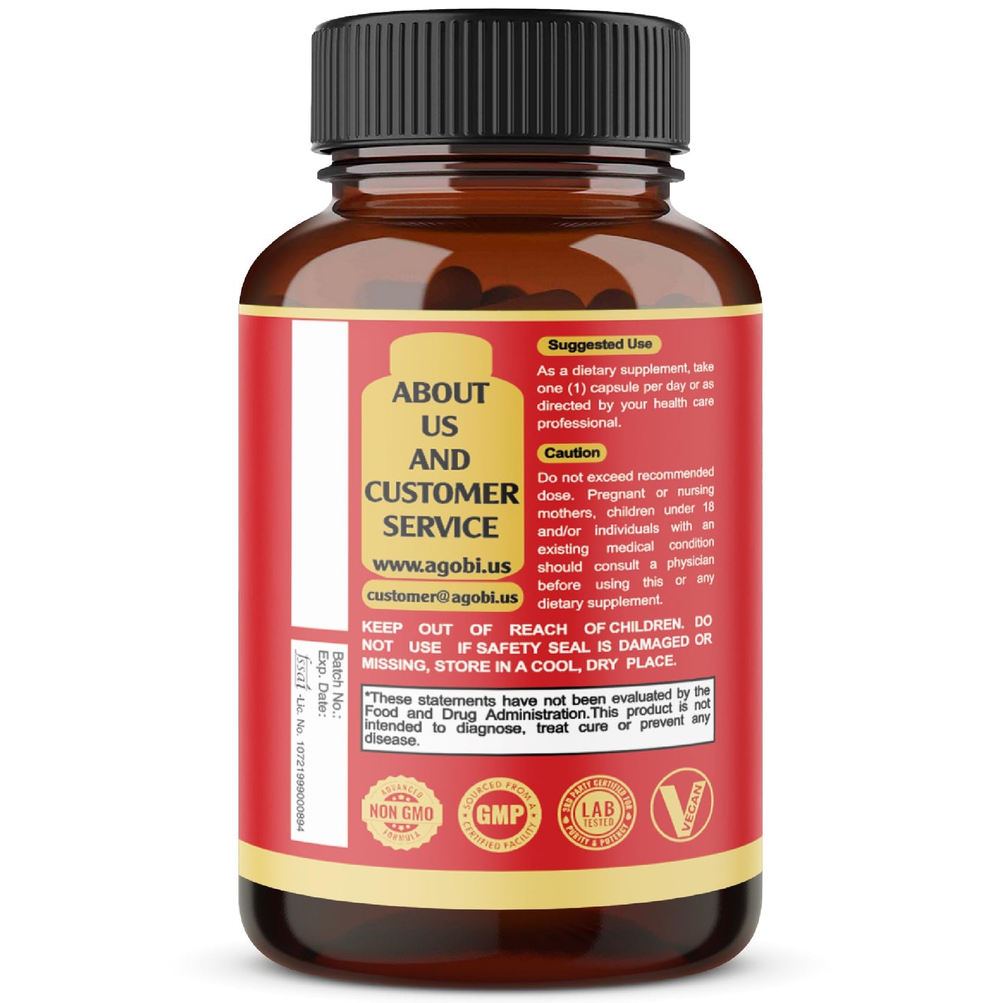 2 Packs – 60 Capsules Each: Ashwagandha 5-in-1 Formula with Turmeric, Rhodiola, Ginger & Black Pepper | 4 Month Supply