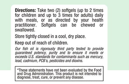 Maxi Health Omega Yums 1000 – Kid-Friendly Fruity Burst Omega-3 Gummies (110 Softgels) | Kosher