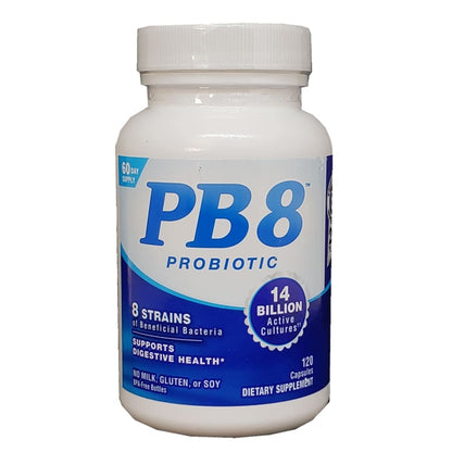 Nutrition Now Pb 8 Acidophilus Probiotic - 120 Capsules