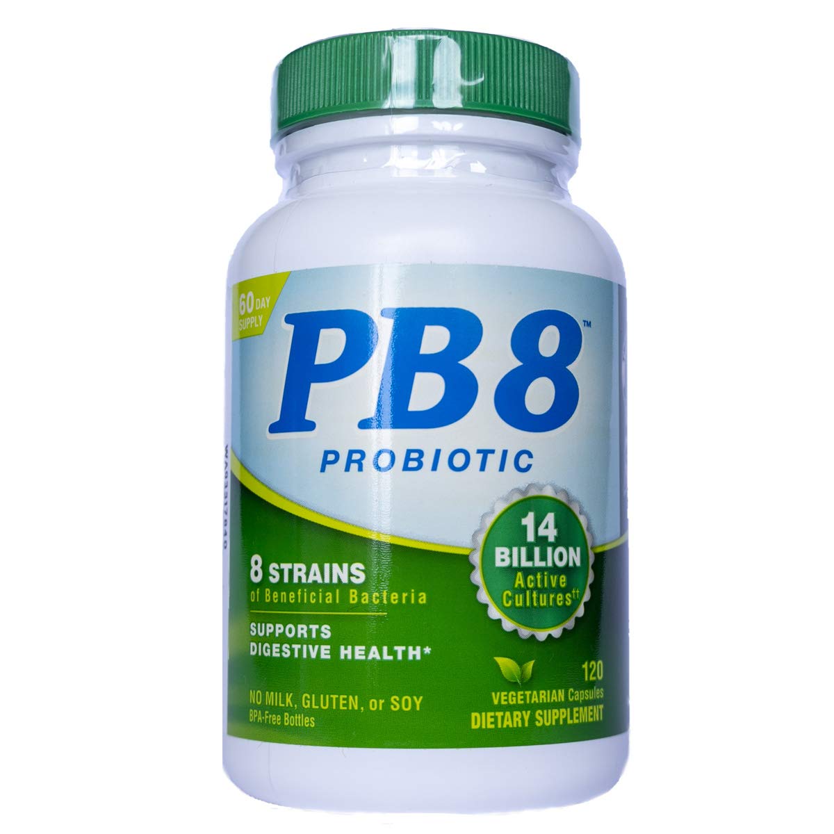 Nutrition Now Pb8 Acidophilus Veg Capsules 120 ct – Vegetarian Probiotic Supplement
