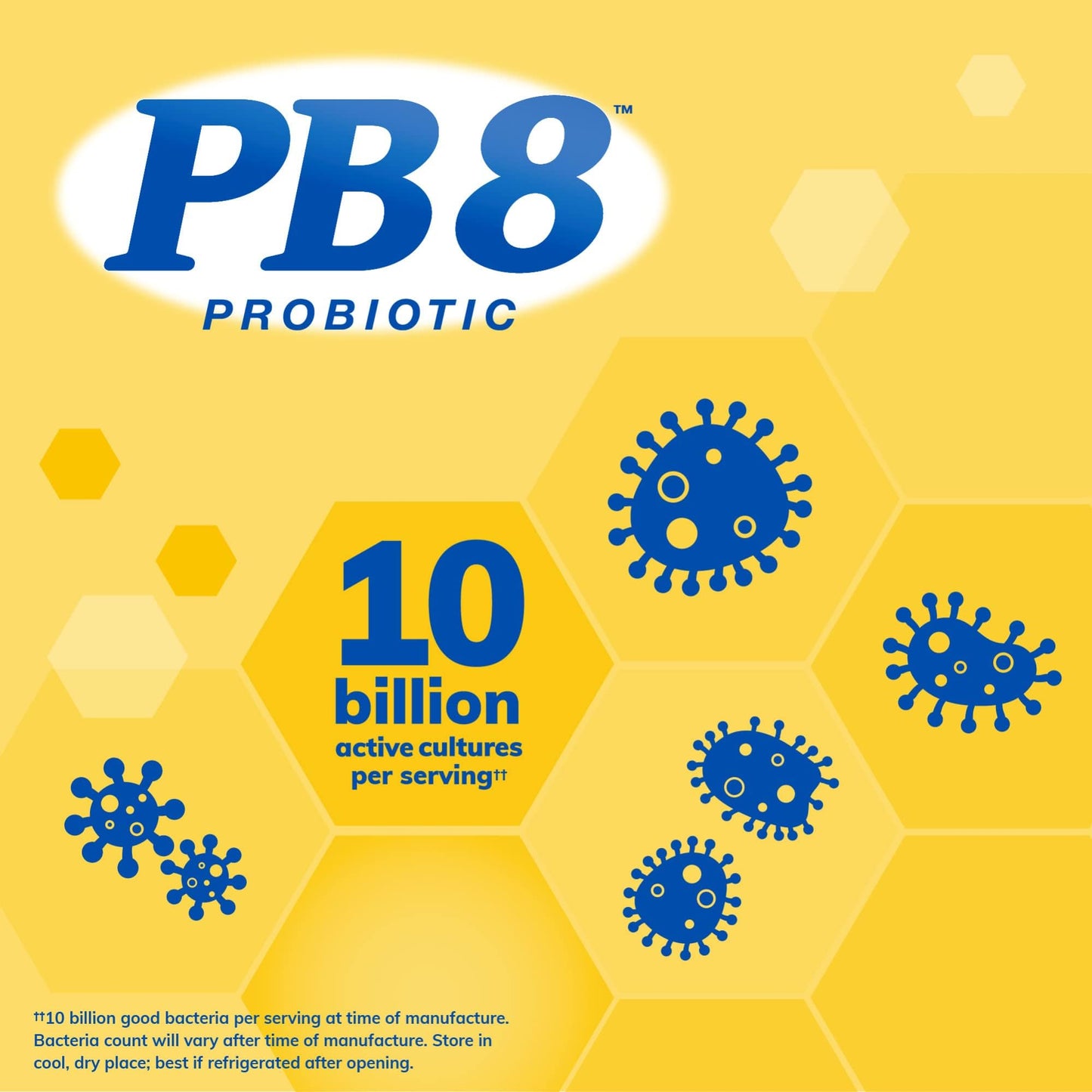 Nutrition Now PB 8 Probiotic – Immune System & Digestive Support, 60 Count