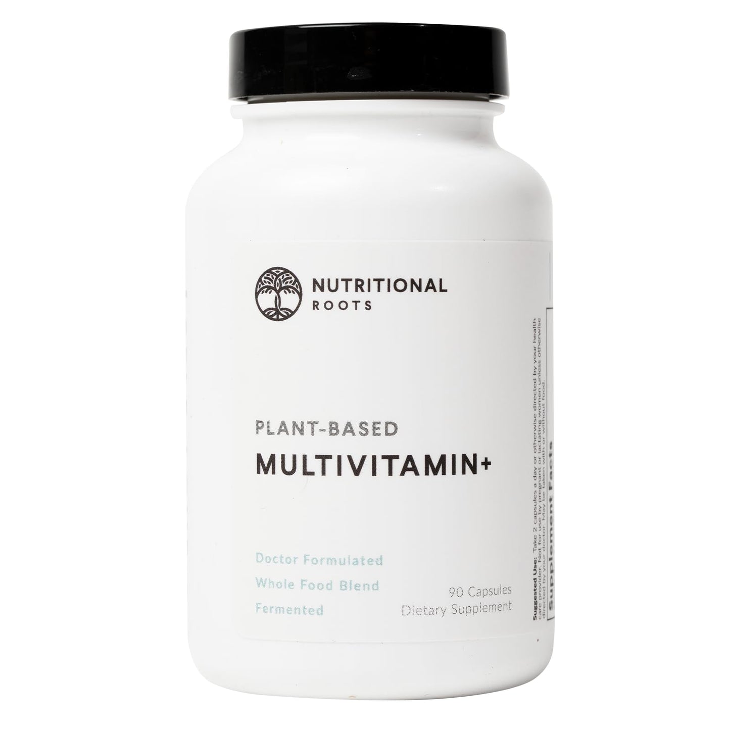 Nutritional Roots Multivitamin+ | Plant-Based Fermented Vitamins & Probiotics, 45 Servings