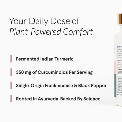 Nutritional Roots Indian Turmeric + Frankincense – 95% Curcuminoids, Joint Health – 60 Capsules