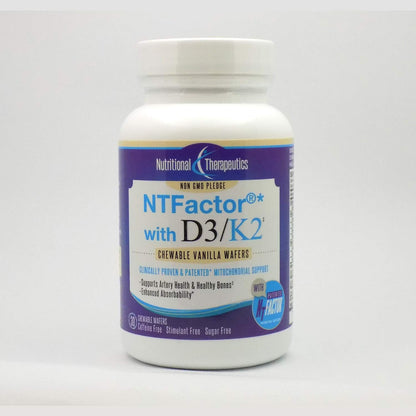 Nutritional Therapeutics D3/K2 with NT Factor – Vanilla, 30 Wafers