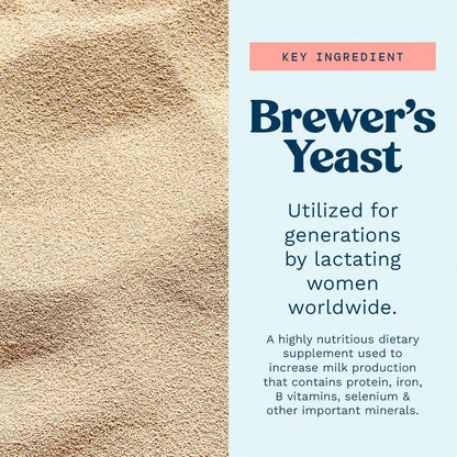 Brewer's Yeast Powder for Lactation & Breast Milk Support - Easy to Bake