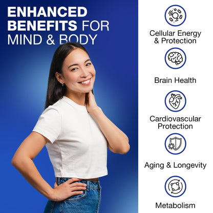 Nutrivein NAD+ + Resveratrol Supplement 600 mg – 60 Capsules (30 Servings) | Aging, Cognition, Metabolism