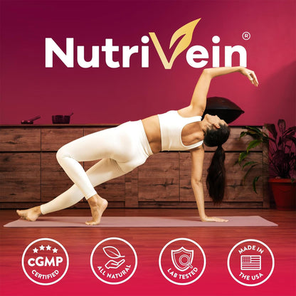 Nutrivein Tart Cherry Capsules 3000mg | Post-Workout Recovery, Sleep & Mobility