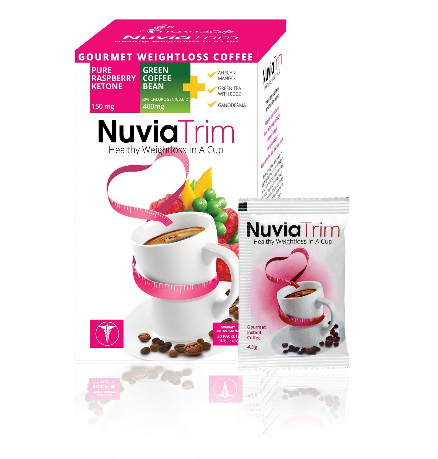 Nuvia Trim Gourmet Coffee with Garcinia Cambogia