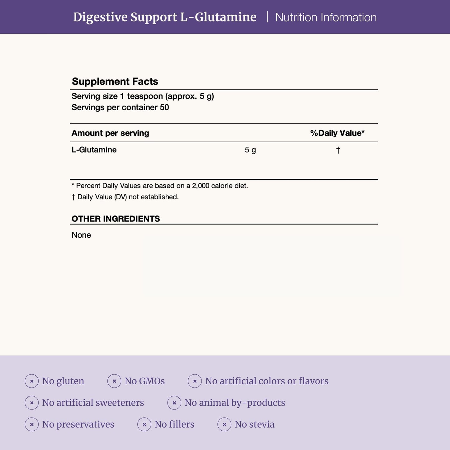 Nuzest Bethany’s Pantry – Digestive Support L-Glutamine Powder – 8.8 oz (50 Servings)