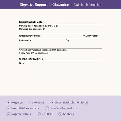 Nuzest Bethany’s Pantry – Digestive Support L-Glutamine Powder – 8.8 oz (50 Servings)