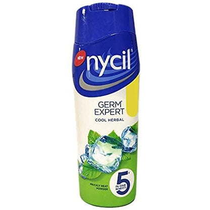 Nycil Cool Herbal Prickly Heat Powder with Neem & Pudina – Instant Cooling (150g)