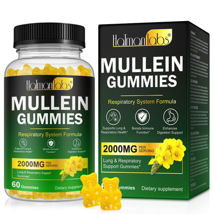 Nyloriaine Mullein Gummies – Lung Support & Immune Boost (60pcs)