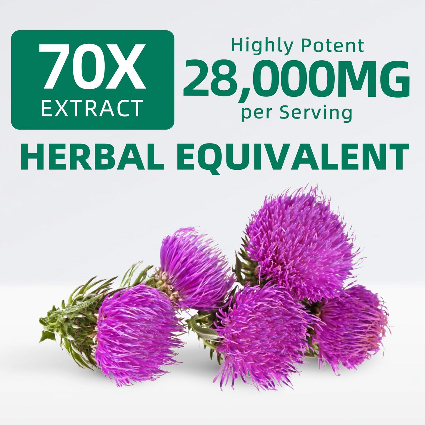 NYO3 Milk Thistle Liver Detox Supplement 400mg - 60 Capsules | Liver Health & Antioxidant Support