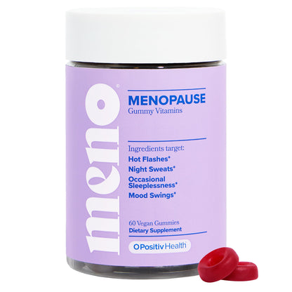 O Positiv MENO Gummies for Menopause - Hormone-Free with Black Cohosh & Ashwagandha KSM-66
