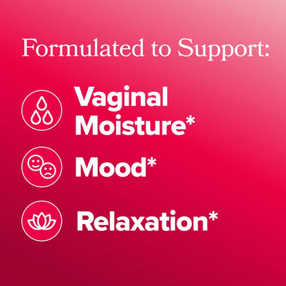 O Positiv URO Vaginal Moisture & Mood — Mood & Moisture Support (KSM-66, GABA) – 30 Servings