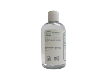 OAK & SAGE Homeopathic After Shave With Sage - Unscented, 8oz | 100% Herbs, No Alcohol, No Chemicals | For All Skin Types