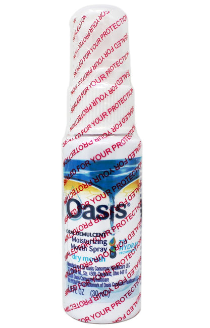 Oasis Moisturizing Mouth Spray – Dry Mouth Relief, Mild Mint, 1 fl oz (2 Pack)