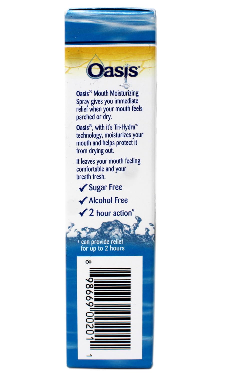 Oasis Moisturizing Mouth Spray – Dry Mouth Relief, Mild Mint, 1 fl oz (2 Pack)
