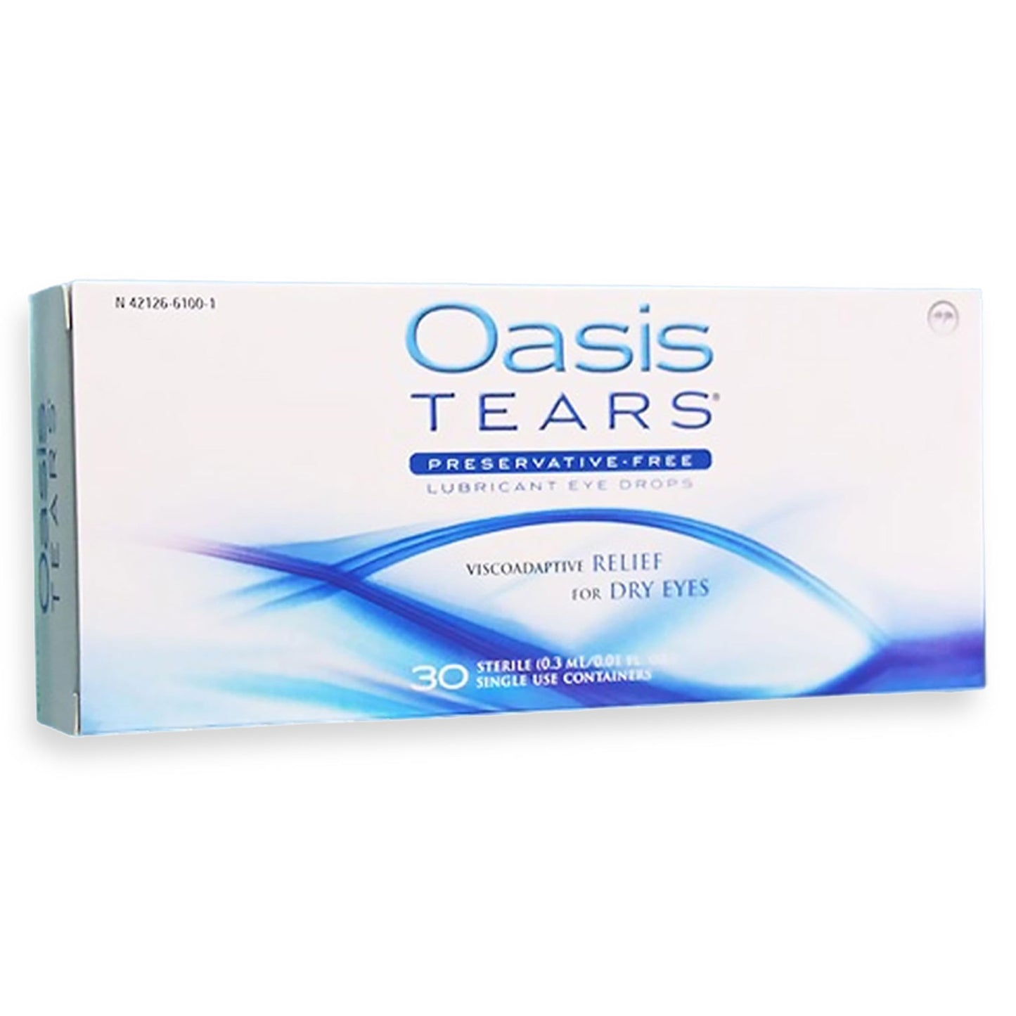 OT6100 Oasis TEARS Preservative-Free Eye Drops | 30 Single-Use Vials