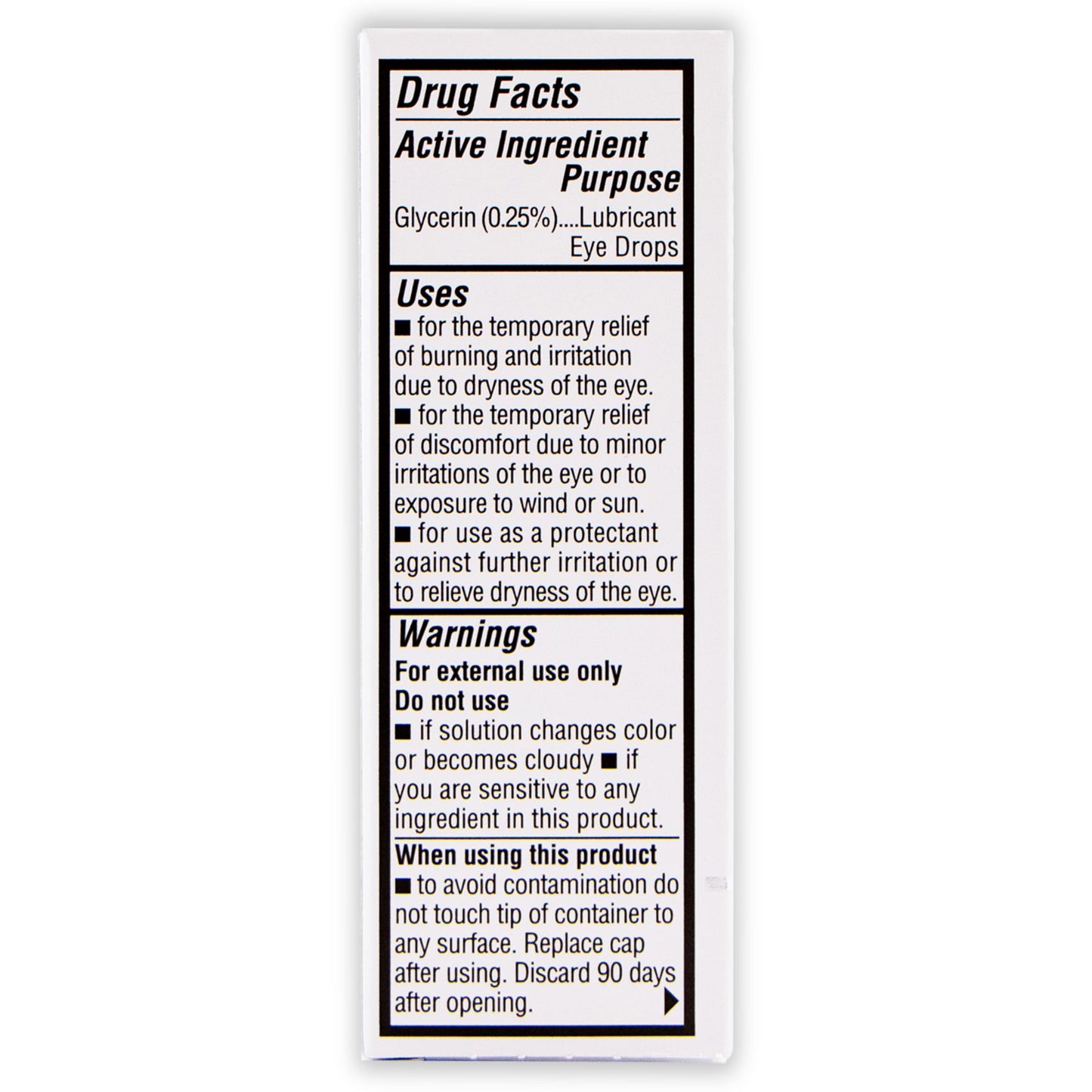 Oasis Tears OT6400 PF Preservative-Free Eye Drops | Dry Eye Relief, 0.34 fl oz