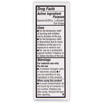 Oasis Tears OT6400 PF Preservative-Free Eye Drops | Dry Eye Relief, 0.34 fl oz