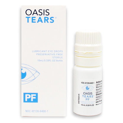 Oasis Tears OT6400 PF Preservative-Free Eye Drops | Dry Eye Relief, 0.34 fl oz